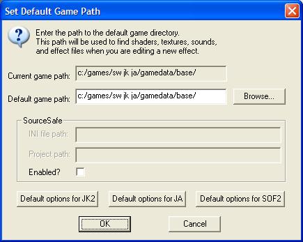 Don't use the same paths I did! Make sure it links to your gameData/base folder.