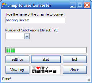 Yzmo's .map to .ase converter at work