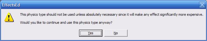 Useless warning message!