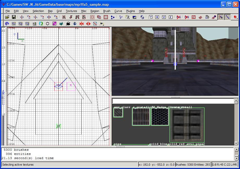 ffa5 sample map file opened